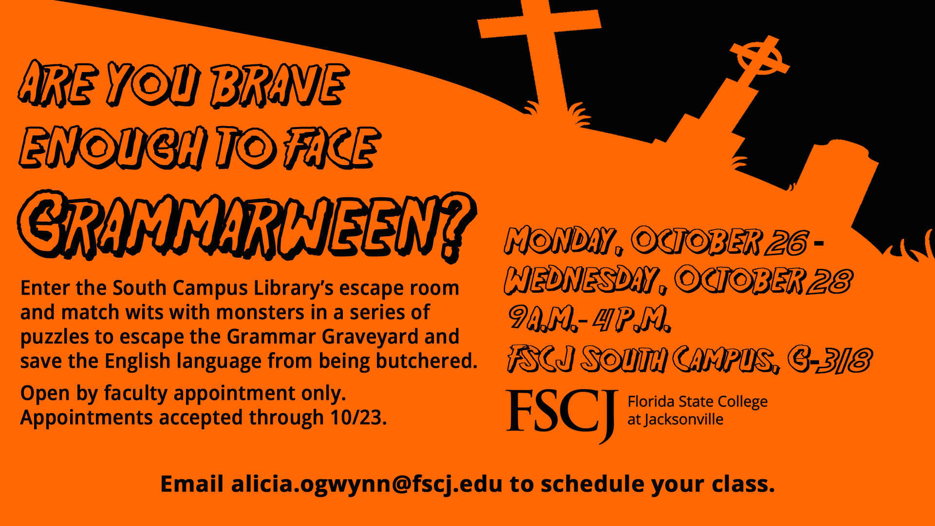 Grammarween Escape Room: South